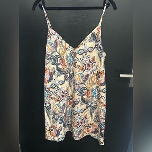 Floral Spaghetti Strap Dress